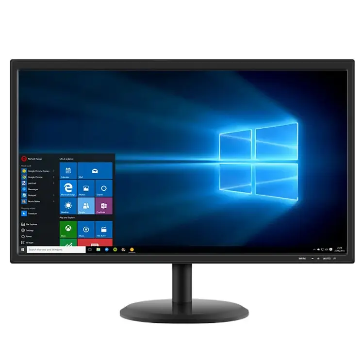 Hopes tar Günstige Arbeiten zu Hause 18,5 21,5 24 27-Zoll-LCD-LED-Display 12-V-Desktop-PC-Computermonitor