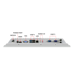 Ip65 עמיד למים מלא hd 12.1 12 15 17 אינץ <span class=keywords><strong>embedded</strong></span> תעשייתי מסך מגע fanless <span class=keywords><strong>led</strong></span> פנל מחשב כל אחד אובונטו
