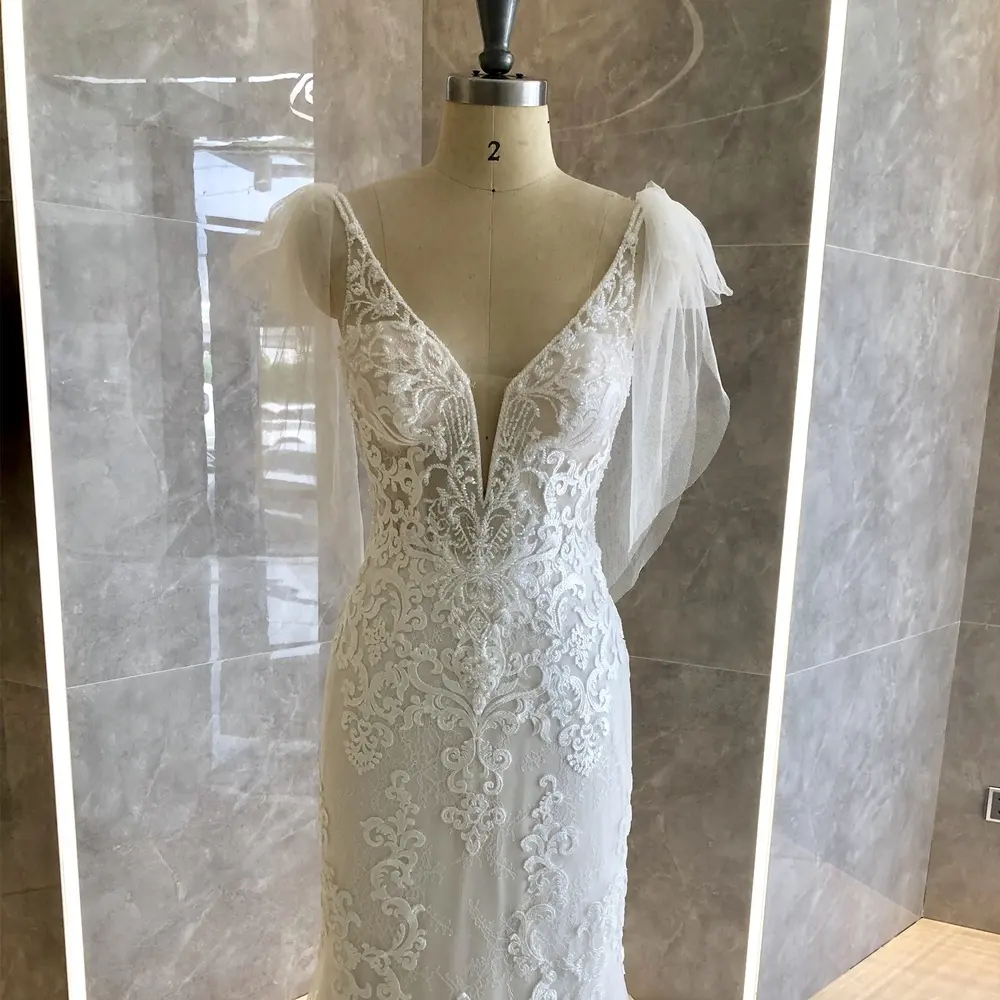 Robe de mariée sirène, produits de Style moderne, Design spécial, nouvelle collection, 2020