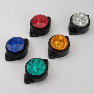 Multifunctional 24 Volt Clearance Lights for Trucks Side Light Boat <strong>5</strong> <strong>LED</strong> Side Marker Signal Lighting - Product Image 1