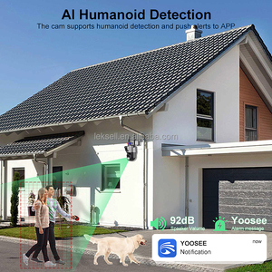 Yoosee 4G/wifi çift Lens 2-AI AI insan izleme 10 X Zoom açık ağ WIFI güvenlik IP PTZ güvenlik kamerası - Product Image 2