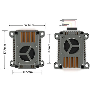 5.8G 3W FPV VTX远程视频发射机48CH/25-3000mW/4000mW/2000mW/3.3GHz 3W/2-8S/OSD/Betaflight/智能音频/MMCX - Product Image 6