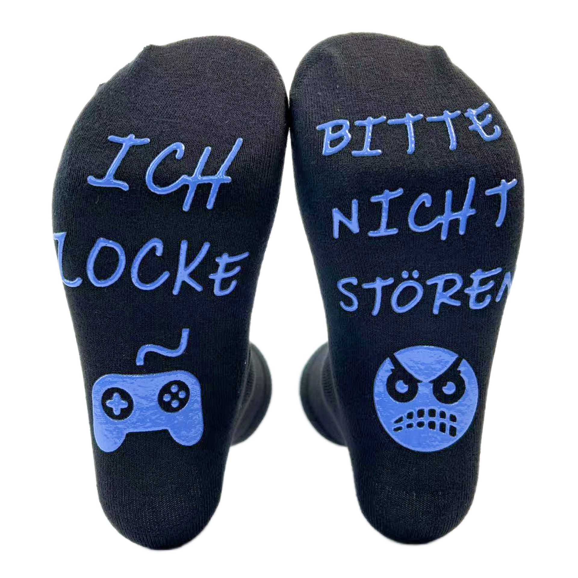 Black blue gum angry face game machine