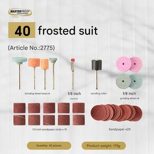 实用的40件多功能金属擦洗工具套装，方便包装在硬盒中 - Product Image 6