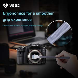 Swab แผ่นทำความสะอาดเซ็นเซอร์ VSGO VS-S02E,สำหรับกล้อง Dslr ผ้าไมโครไฟเบอร์ APS-C ขนาด16มม. X 10ชิ้น + เซนเซอร์ทำความสะอาด10มล. - Product Image 5