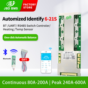 JBD-Batterie managements ystem 6S-21S Lifepo4/Ion BMS 8S 9S 10S 12S 13S 14S 15S 20S 16S 48V 60V 80A 100A 120A 150A 200A Smart Bms