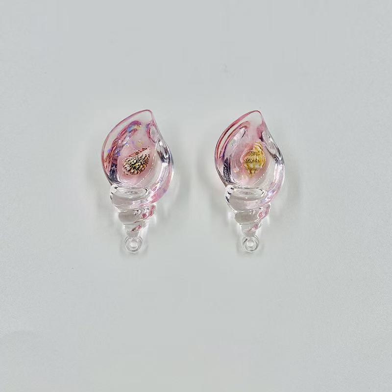 Escargot lumineux rose