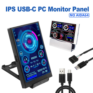 3.5インチIPS Type-C GPUモニターデスクトップLCDパネルUSBデジタルディスプレイ二次スクリーンWin10 11用 - Product Image 2