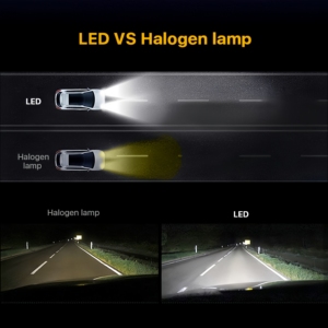 120W All-in-one tasarım Led far ampulü ile dilsiz soğutma fanı bakır floresan lamba kaynak kurulu H4 H19 çift ışın araba farı - Product Image 4