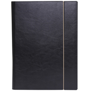 Multifunctional <strong>Folder</strong> <strong>A4</strong> Leather <strong>Notebook</strong> Commerce Concise Office Creativeness and Customized LOGO Office Supplies