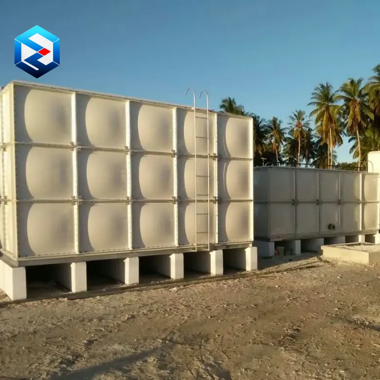 VENDA QUENTE GRP Painel modular FRP TANQUE DE ÁGUA para Tanque De Armazenamento De Água