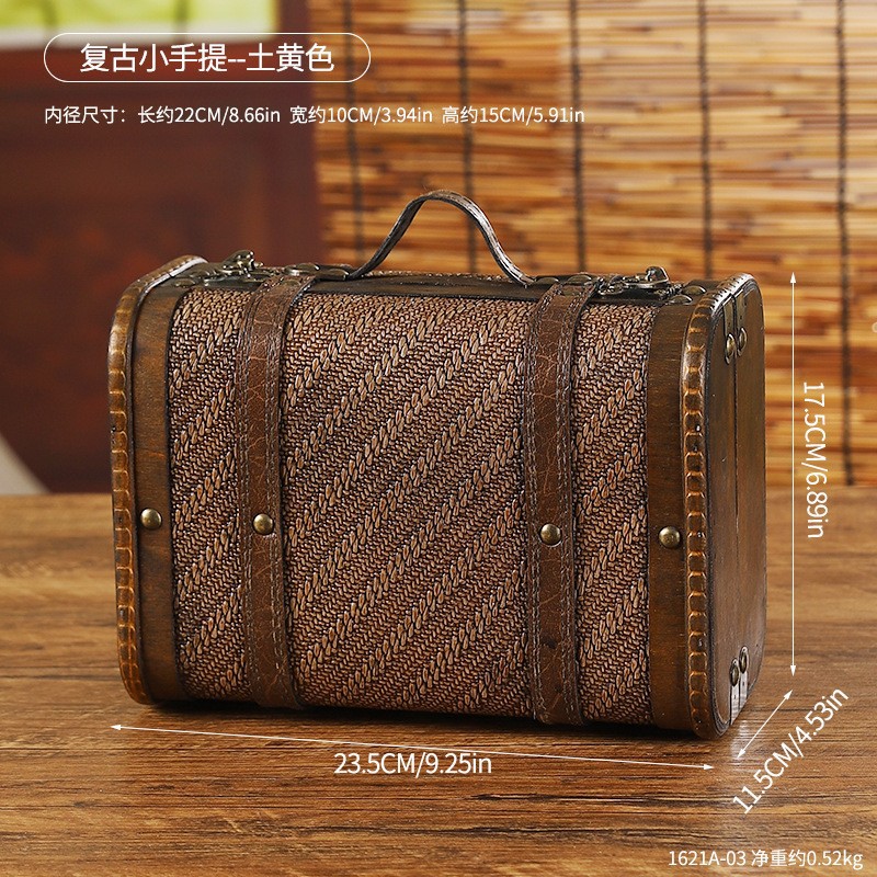 1621A-03 Retro Small Handbag - Earthy Yellow 34.67