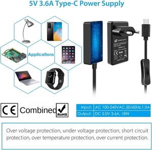 <span class=keywords><strong>Raspberry</strong></span> <span class=keywords><strong>Pi</strong></span> 4 8GB Starter <span class=keywords><strong>Kit</strong></span> Inclui 8GB Placa RAM 128GB Cartão SD ABS Caso PWM Ventilador 5V <span class=keywords><strong>3</strong></span>.6A Fonte de Alimentação 2x4K para - Product Image 4