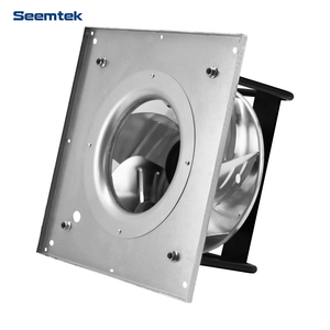 Seemtek独特设计铝叶轮310毫米230伏带支架的后向离心风机 - Product Image 1