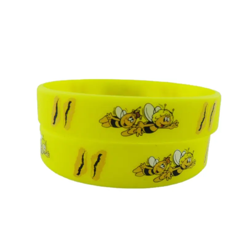 Pulseira de silicone de impressão de animal personalizada, bracelete 2021 personalizado com logotipo personalizado