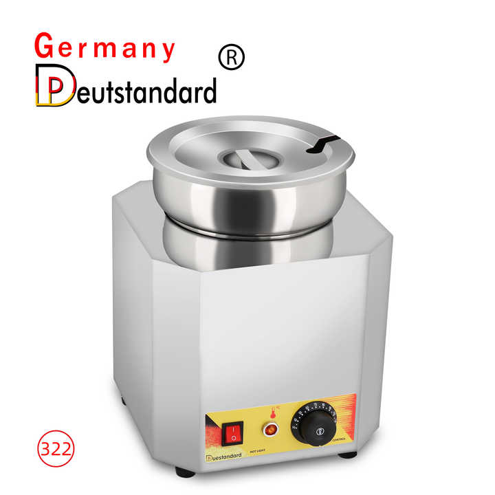 Commercial aço inoxidável Sauce Warmer bain marie com CE