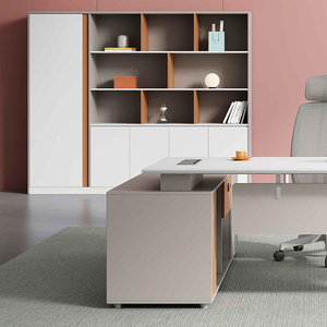 Modern Small Office Table Desk Furniture Home Executive Office Desk Staff Workstation Office Table <strong>Computer</strong> Desk - Product Image 6