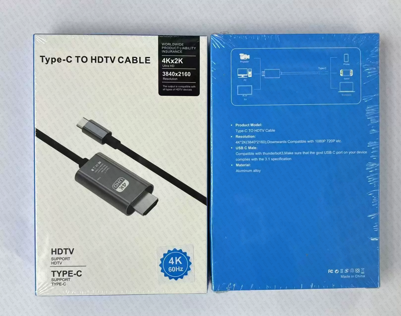 9 T9 4k60hz black (braided wire)