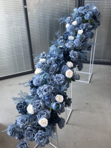 Á hậu trắng dài Hoa cưới Vòng hoa và lối đi hoa Á hậu cho đám cưới màu nâu - Product Image 5