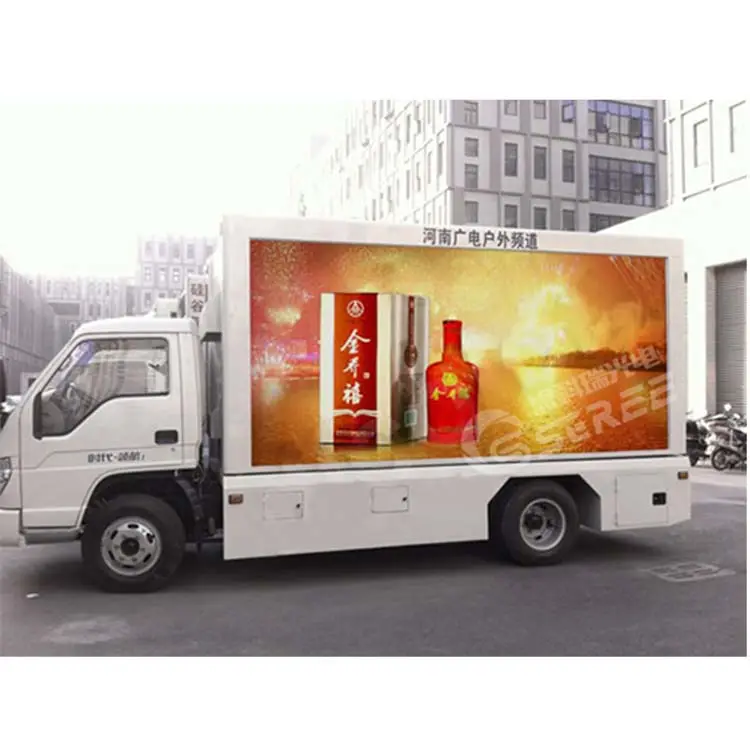 LED pubblicità camion P5 veicolo LED pannello montato su camion schermo di visualizzazione a LED Mobile Video Wall