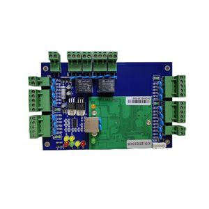 Tablero de control de puerta de 20000 usuarios Tablero DE ACCESO IP/TCP de 2 puertas Conexión de panel de control de acceso interior de 12VDC Tablero de puerta Wiegand - Product Image 1