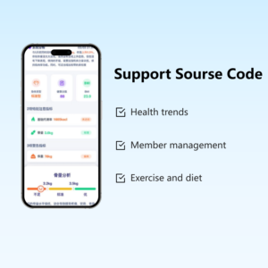 Bilancia del grasso corporeo intelligente con APP per la gestione della salute progettata specificamente per le applicazioni Desktop - Product Image 3