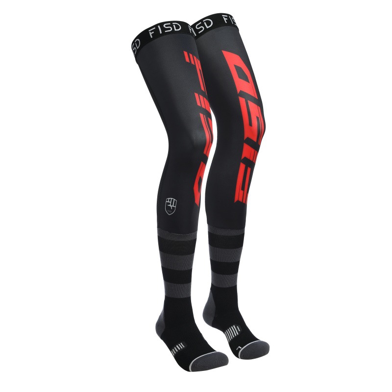 Fisd socks black and red