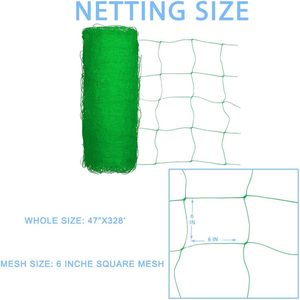 47&quot;x328' Green Colour Polypropylene <strong>Netting</strong> <strong>Plastic</strong> <strong>Trellis</strong> Mesh Vine Plant Climbing Support <strong>Netting</strong> for Cucumbers, Peas, Beans - Product Image 3