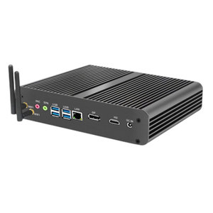 Partaker第11世代ファンレスミニPCCore i71165G7ゲーミングPCマイクロデスクトップコンピューターNUC4K HTPC 2 * DDR4 M.2 PCIe SSD Win 11 Pro - Product Image 2