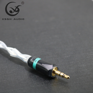 信号線ワイヤーYIVO XSSH DIY OEM 4コアOFC銅メッキシルバーイヤフォンプラグHIFIオーディオサウンド & コントロールパワーRCAケーブル - Product Image 4