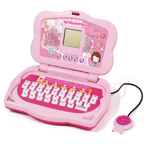 20 funzioni educativi giocattoli per computer portatili bambino macchina di apprendimento in lingua inglese computer interattivo con schermo LCD e mouse - Product Image 5