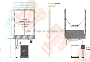3,2 Zoll 240x320 TFT LCD ILI9341 Module mit 40-poliger 8-Bit-MCU-Schnittstelle - Product Image 4