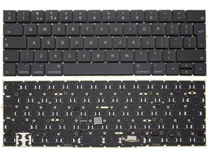 Hotsale A1989 A1990USキーボード (バックライトなし) Macbook Pro 13 "15" 2018ラップトップキーボードEMC3124EMC3215
