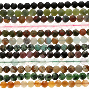 6mm Faceted düz gül kuvars boncuk doğal taş DIY değerli taş gevşek dizme boncuk takı yapımı için kuvars şifa yeşim