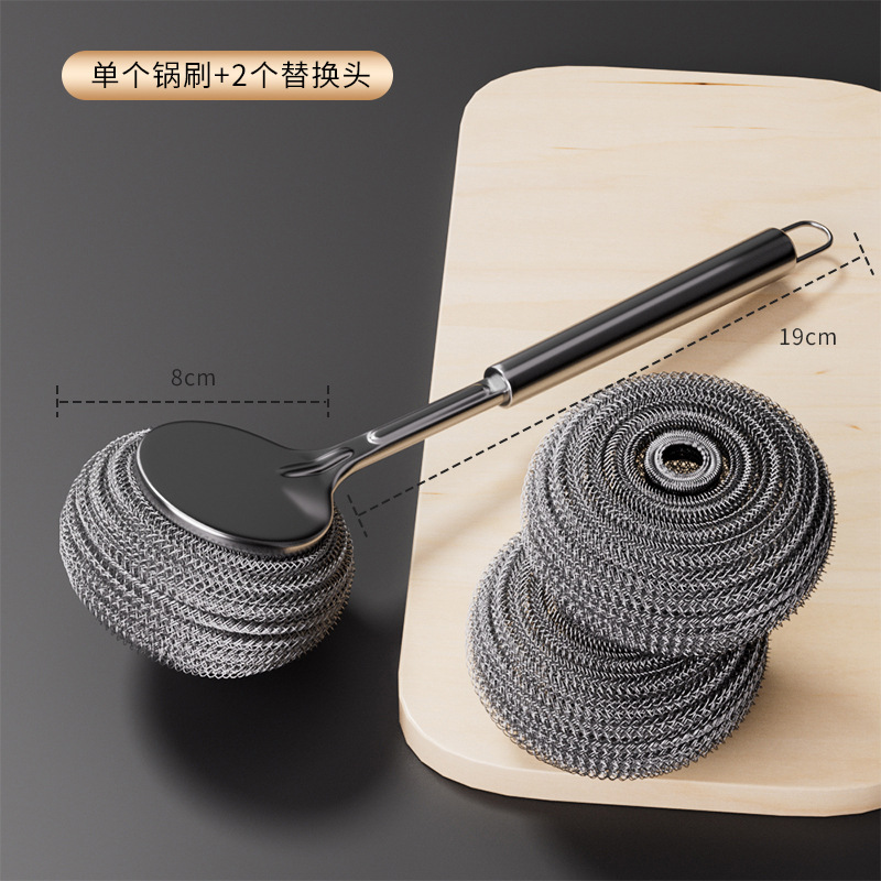 One handle with three brush heads