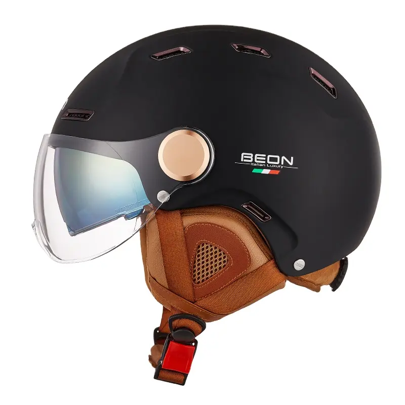 Chất lượng cao Beon B112 Dot ECE biểu tượng tùy chỉnh màu sắc xe đạp điện Scooter casco casque Moto nửa mặt Mũ bảo hiểm cho xe máy