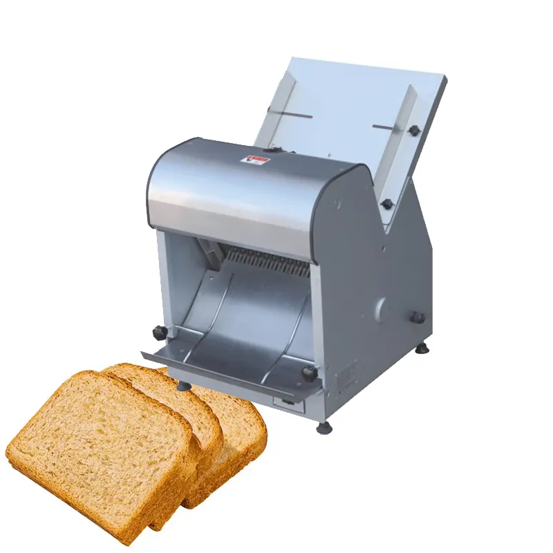 Meilleure vente, trancheuse à pain en acier inoxydable, Machine à découper le pain, équipement de boulangerie