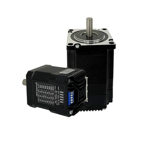 Samsr 2フェーズ57mm Nema 23 2.4Nm 24V-48V 3000RPMエンコーダー統合閉鎖ループステップサーボモーターCnc用ドライバー付き - Product Image 1
