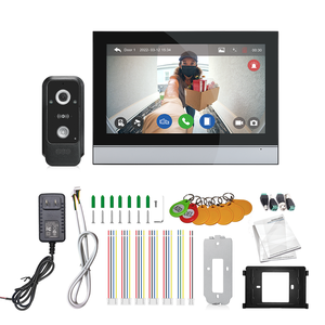 איכות גבוהה 1080 חכם p 10.1 אינץ צ 'יפס מגע מסך tuya wifi זול מערכת דלת כרטיס מחבט - Product Image 6