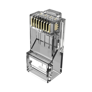 Connettori RJ45 8 p8c UTP spina di rete per CAT6 Standard cavo testa di cristallo solido - Product Image 3