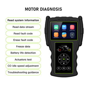 Toptan JDiag M100 Pro OBD sürüm çok dilli motosiklet teşhis aracı + 12V pil test makinesi Moto tarayıcı
