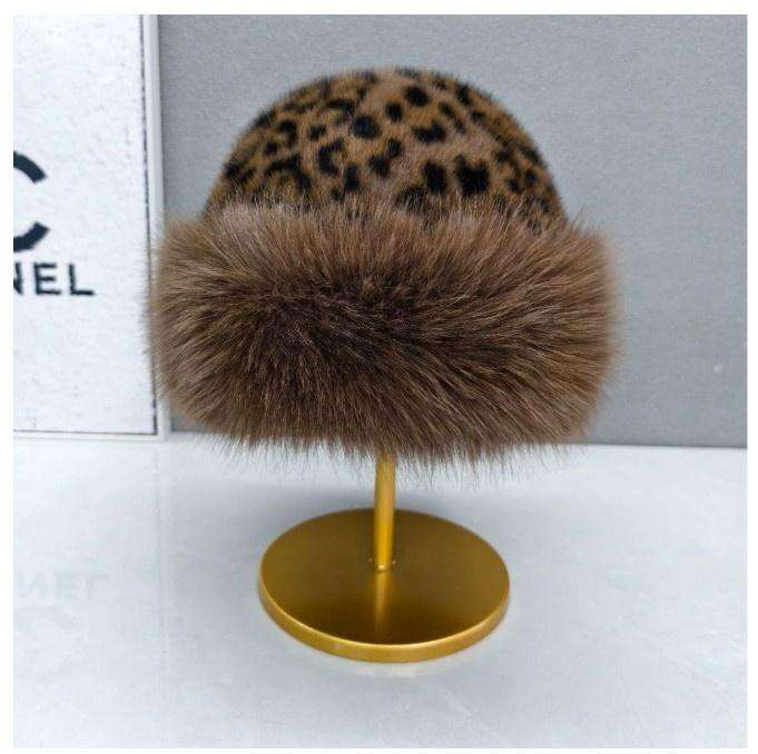 พิมพ์ลายเสือดาวสีกาแฟ