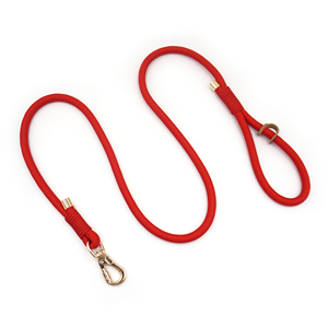 TikTok Shop Bestseller Trend Haustierleinen, Polyester-Hundeleine, Bunte Seil-Hundeleine 150cm, Goldene Schnallen-Seilhalsung für Hunde - Product Image 5
