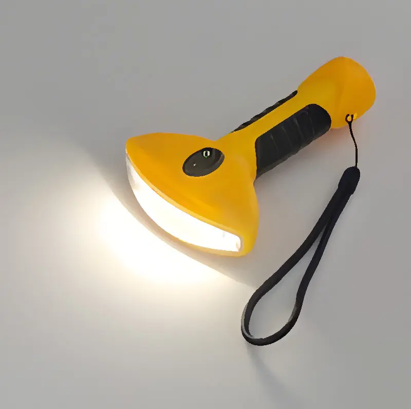 جديد ABS البلاستيك LED COB مصباح يدوي البسيطة اليد المحمولة فانوس AAA ليد يعمل بالبطارية الشعلة أضواء العمل مع المغناطيس