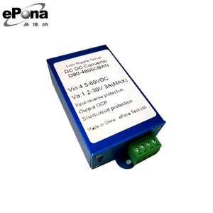 4,5-60VDC amplia entrada 90W DC convertidor ajustable con voltajes de salida 1,25-30VDC