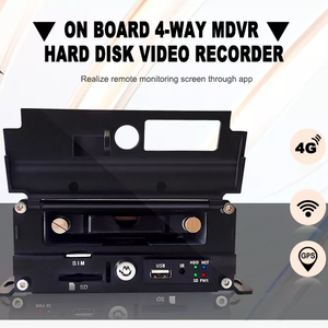 Hệ thống DVR di động 4 kênh FHD 1080P tích hợp ADAS, DMS, BSD, AI, HDD, 4G, GPS, WIFI dành cho xe tải, xe buýt, phương tiện giao thông, quản lý đội xe, bộ MDVR SD - Product Image 2