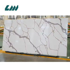 Tấm thạch anh calacatta 15/18/20mm thạch anh đá thạch anh nhân tạo - Product Image 4