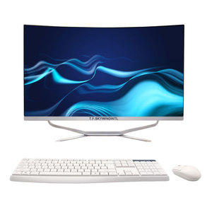 24 pollici 27 pollici schermo curvo tutto In un Computer Desktop I3 I5 I7 Set tutto In uno Pc con Mouse tastiera - Product Image 5