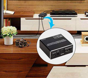 4K 60Hz HDMI 2,0 Audio Splitter 5,1 arco HDMI Audio Extractor HDCP 2,2 HDR10 de Audio convertidor 4K HD-MI óptica TOSLINK SPDIF - Product Image 2
