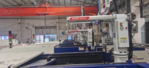 Tre assi servo azionato singolo braccio meccanico estratto per stampaggio ad iniezione manipolatore robot - Product Image 2